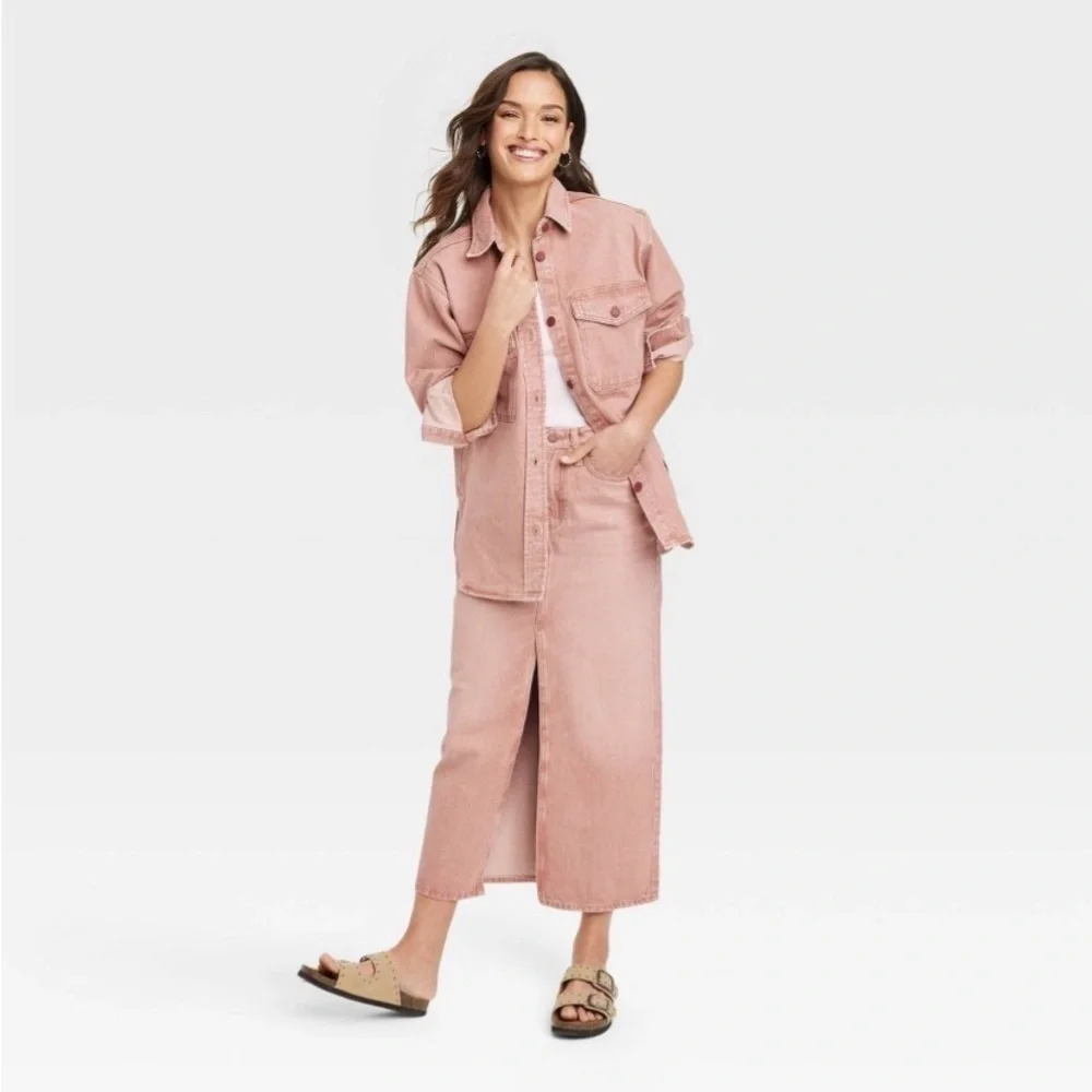 Women's Denim Shacket - Universal
Thread™ Clay Pink new - Picture 4 of 9